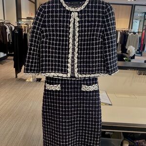 🌺SOLD🌺 NWT ST. JOHN 3 piece set - dress , jacket , skirt